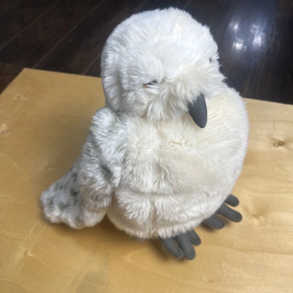 Universal Wizarding World of Harry Potter Hedwig Owl Plush Puppet Swivel Head